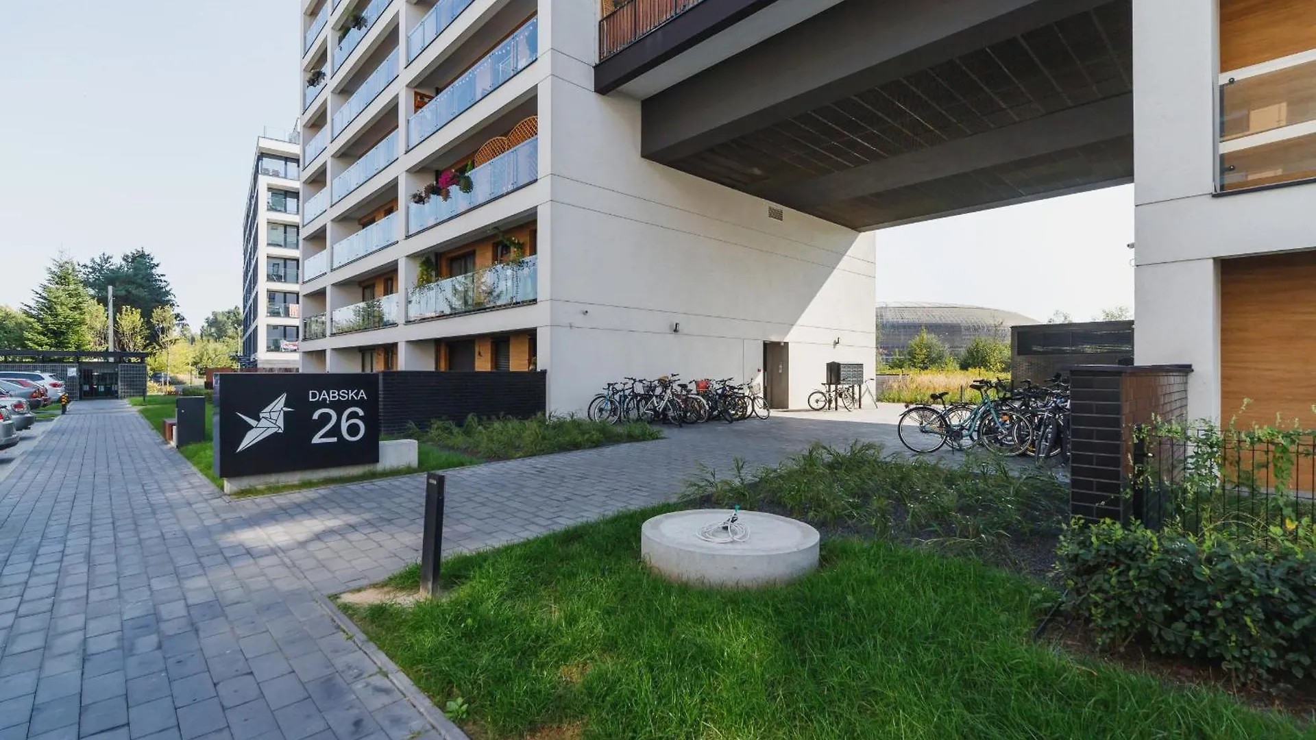 Apartman Dabska Studio With Terrace & Parking By Noclegi Renters Krakkó