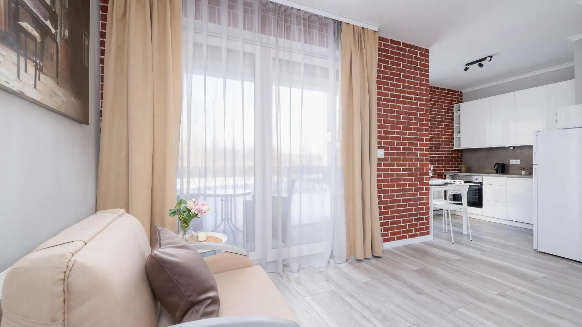 Dabska Studio With Terrace & Parking By Noclegi Renters Krakkó Lengyelország